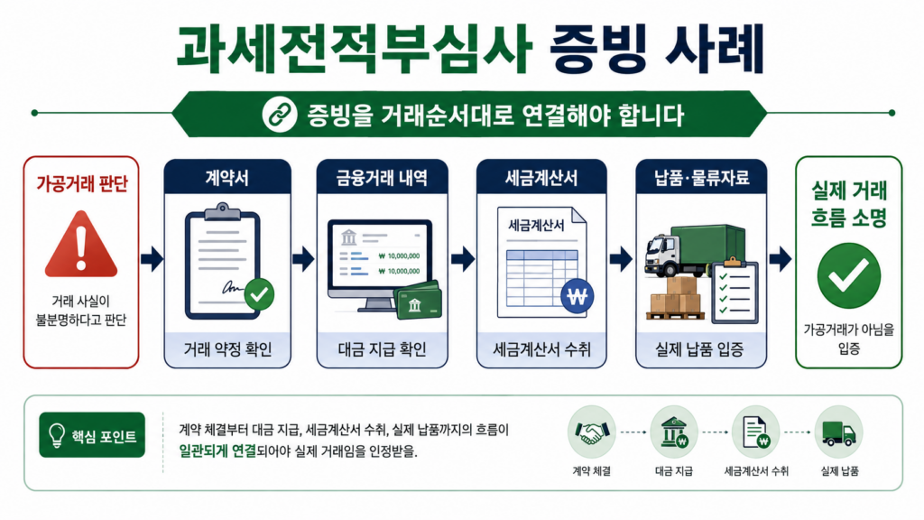 과세전적부심사 증빙 제출 가정 사례