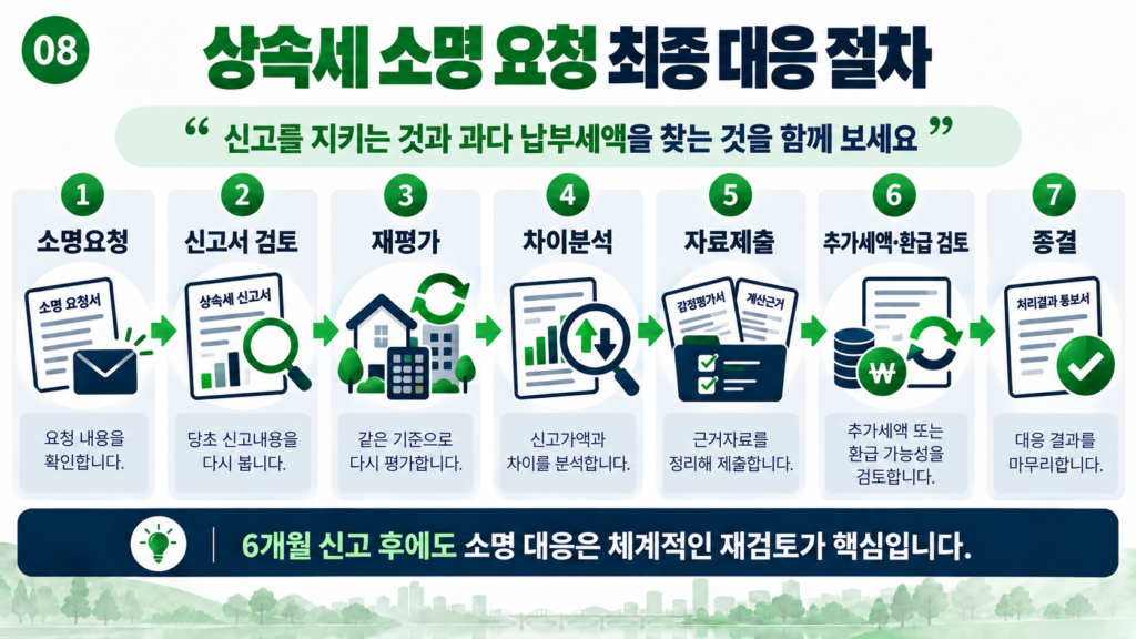 상속세 소명 요청 비상장주식 대응 최종 절차